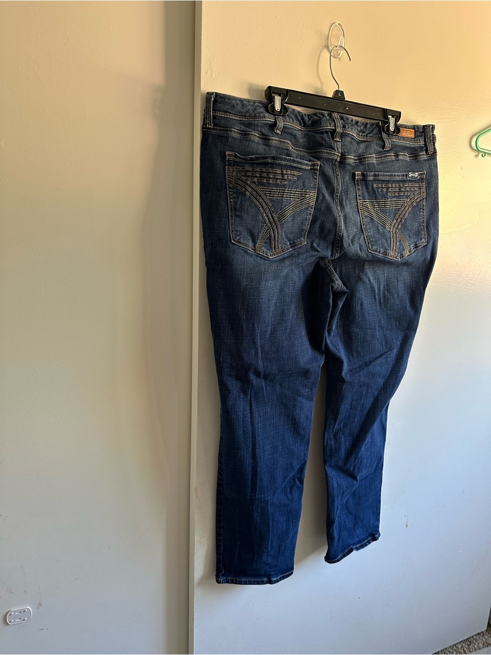 Seven7 Women's Dark Blue Slim Skinny Jeans - Picture 7 of 14